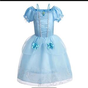 NEW Disney Cindarella Princess Dress – Sparkly Sequin Mesh Party Gown Queen